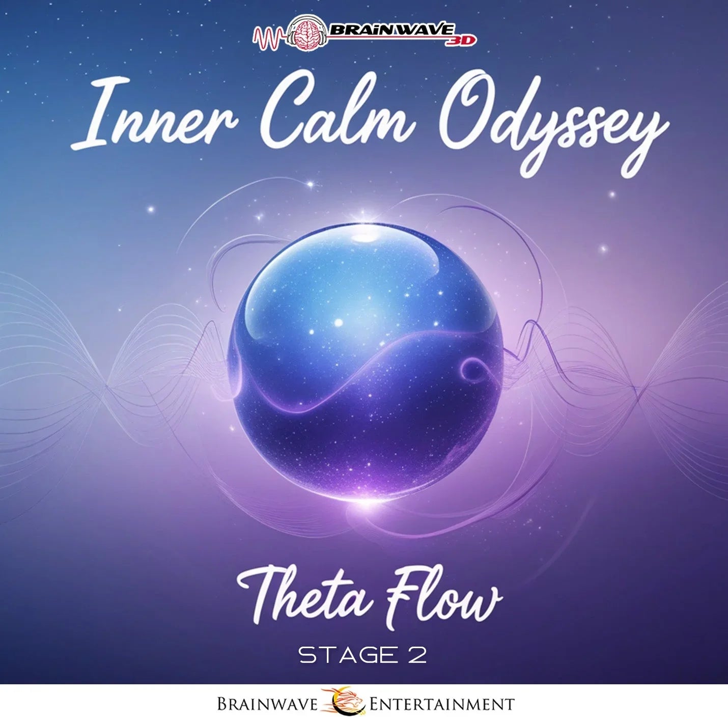Inner Calm Odyssey - Theta Flow – Brainwave3D